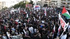 Des milliers de manifestants devant l'ambassade d'Israël ont éxigé la fin du massacre perpétré par l'État assassin
